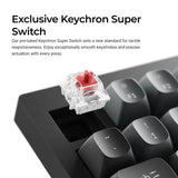 Keychron V3 8K QMK Wired Custom Mechanical Keyboard(ANSI US Layout)