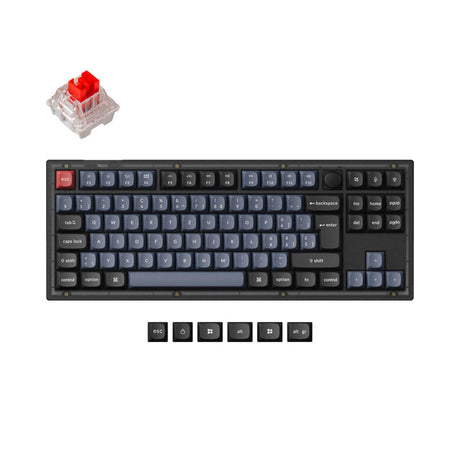 Keychron V3 QMK Benutzerdefinierte mechanische Tastatur ISO Layout Sammlung