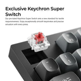 Keychron V5 8K QMK Wired Custom Mechanical Keyboard(ANSI US Layout)