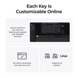 Keychron V5 8K QMK Wired Custom Mechanical Keyboard(ANSI US Layout)