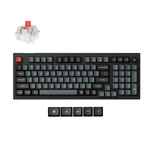 Keychron V5 8K QMK Wired Custom Mechanical Keyboard(ANSI US Layout)