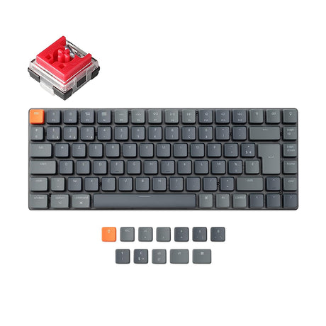 Keychron K3 Ultraschlanke kabellose mechanische Tastatur FR-ISO-Layout