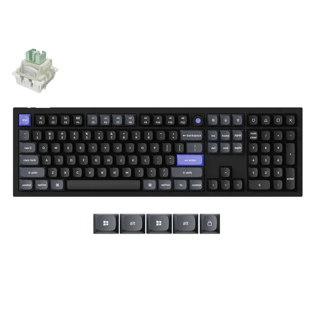 Keychron Q6 HE 8K Magnetische Schalter Tastatur(US ANSI layout)