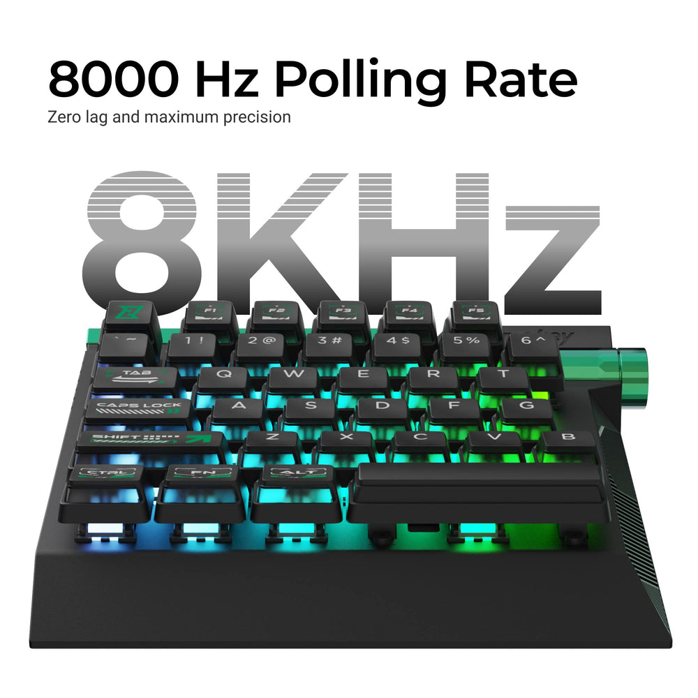 Lemokey L0 HE Einhändiges Magnetisches Schalter Gaming-Tastatur