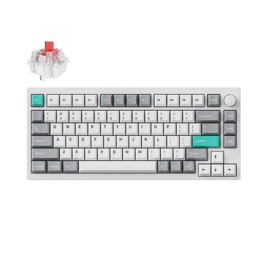 Lemokey P1 QMK/VIA Benutzerdefinierte Gaming-Tastatur