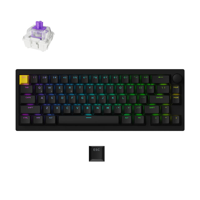 Lemokey P2 HE Wireless Magnetischer Schalter Benutzerdefinierte Gaming-Tastatur (US ANSI Layout)