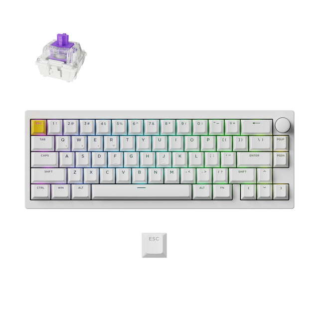 Lemokey P2 HE Wireless Magnetischer Schalter Benutzerdefinierte Gaming-Tastatur (US ANSI Layout)