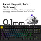 Lemokey P3 HE Wireless Magnetic Switch Custom Gaming Keyboard (US ANSI Layout)