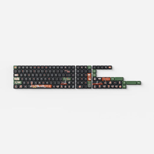 Low Profile LSA Dye-Sub PBT Vollständiges Tastenkappen-Set - New York