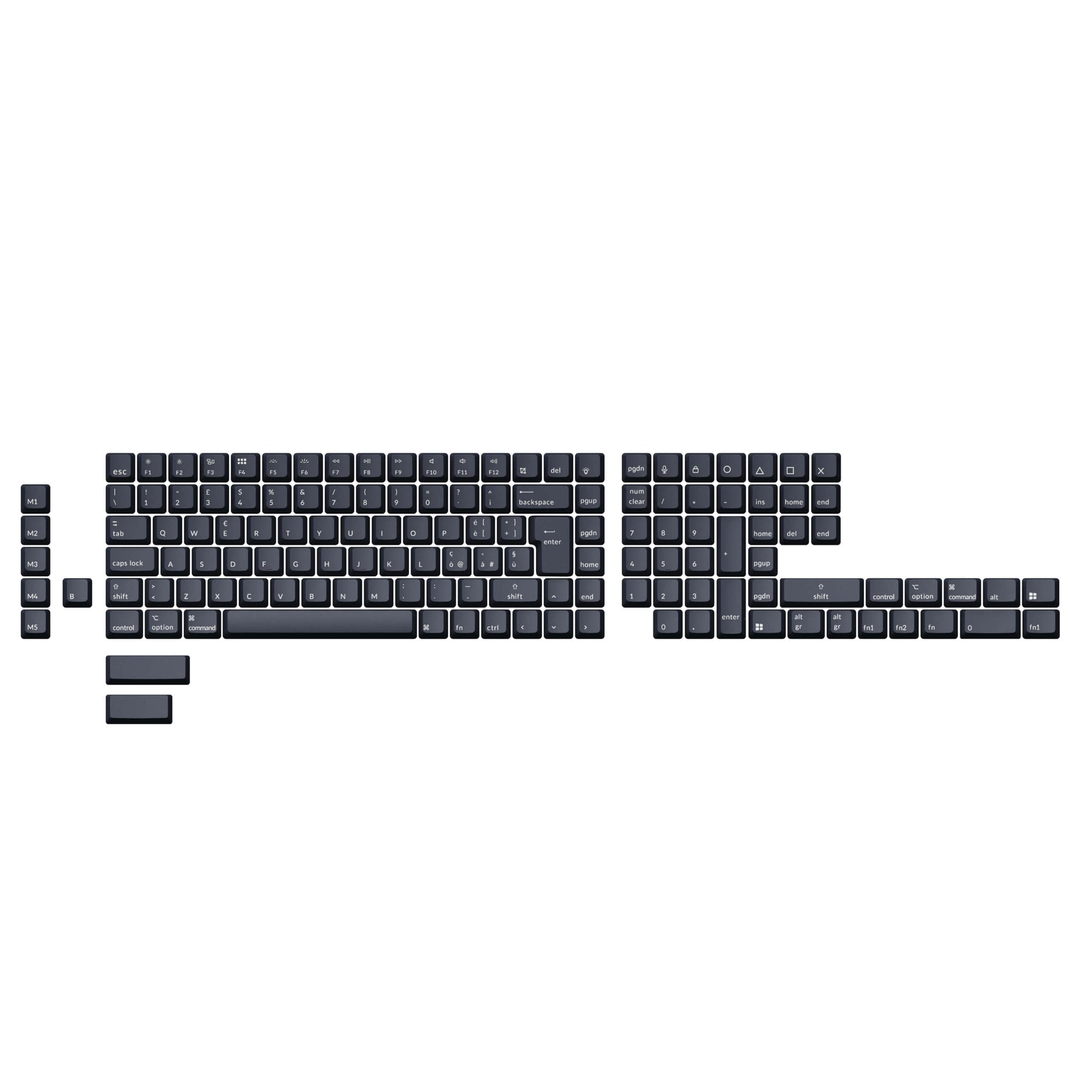 ISO ABS Komplettes Tastenkappen-Set