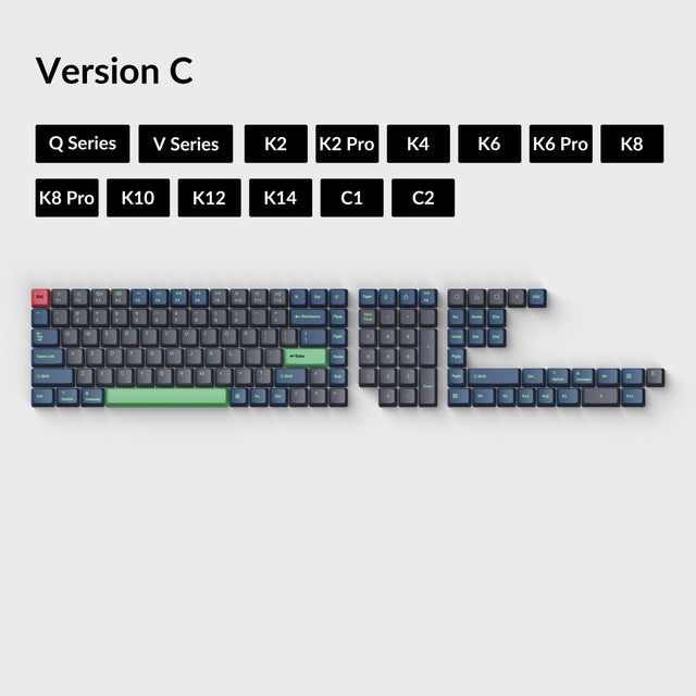 OEM Dye-Sub PBT Tastenkappen-Set - Hacker