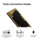 Keychron Q1 HE QMK Wireless Custom Keyboard - Copper Edition(US ANSI Layout)