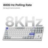 Keychron Q3 HE 8K Magnetische Schalter Tastatur (US ANSI Layout)