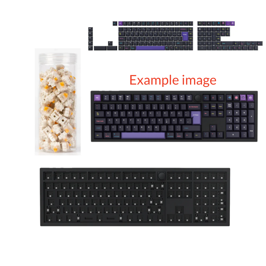 Keychron Q6 HE QMK Kabellose Benutzerdefinierte Tastatur ISO Layout Kollektion