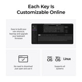 Keychron V6 Ultra 8K Wireless Custom Mechanical Keyboard ISO Layout Collection