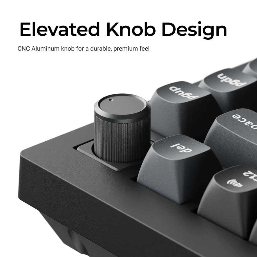 Keychron V1 Ultra 8K Wireless Custom Mechanical Keyboard(US ANSI Layout)