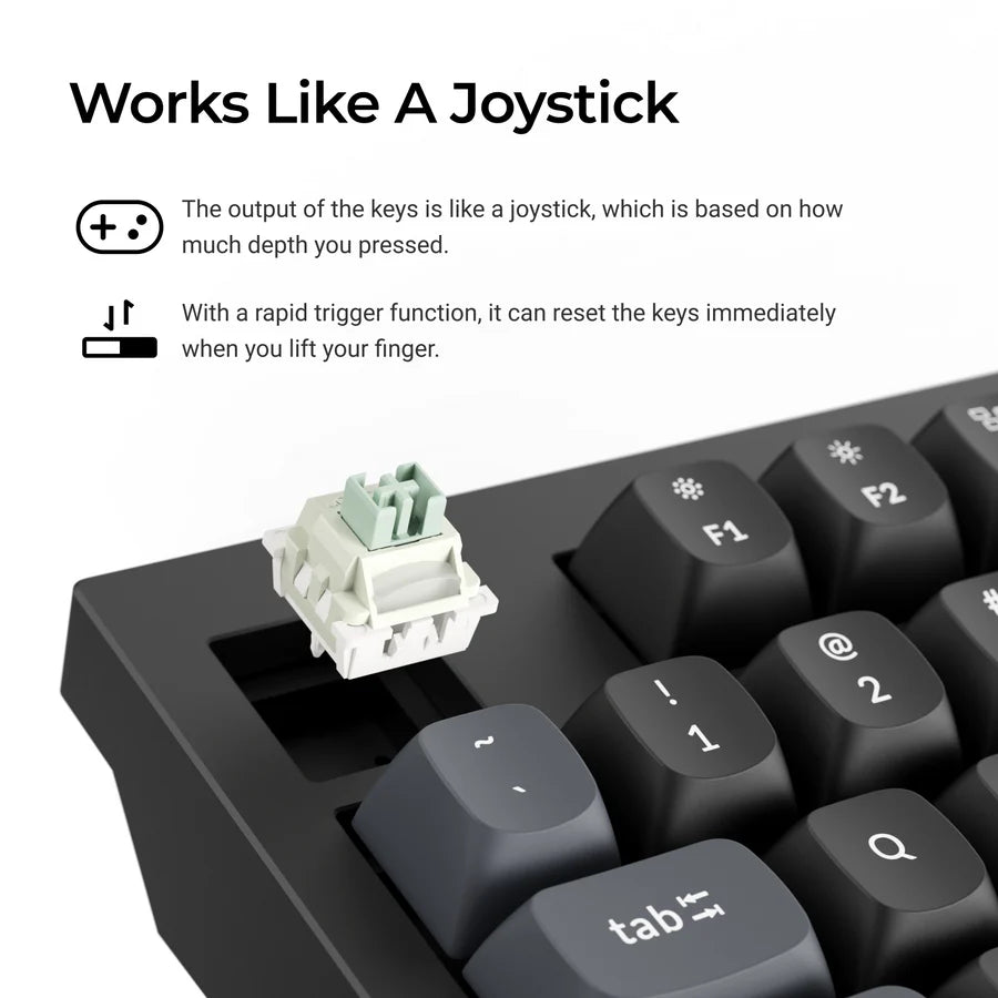 Keychron Q5 HE 8K Magnetic Switch Keyboard(US ANSI layout Only Wired Keyboard)