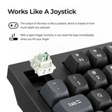 Keychron Q5 HE 8K Magnetic Switch Keyboard(US ANSI layout Only Wired Keyboard)