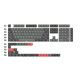 Cherry Profile Double-Shot PBT-Komplettset-Tastenkappen – Dolch-Rot, Grau-Weiß-Mint, Blau-Schwarz-Gelb