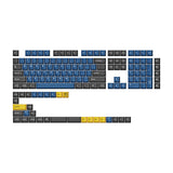 Cherry Profile Double-Shot PBT-Komplettset-Tastenkappen – Dolch-Rot, Grau-Weiß-Mint, Blau-Schwarz-Gelb