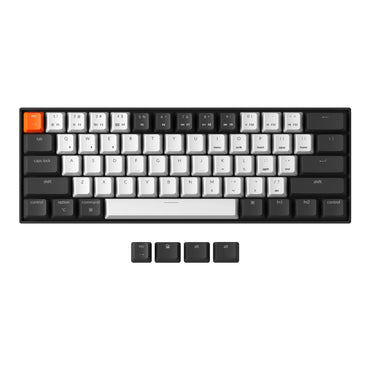 Keychron K12 keyboard Black White Keycap Set
