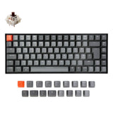 Keychron K2 kabellose mechanische Tastatur (Deutsches ISO DE Layout) – Version 2