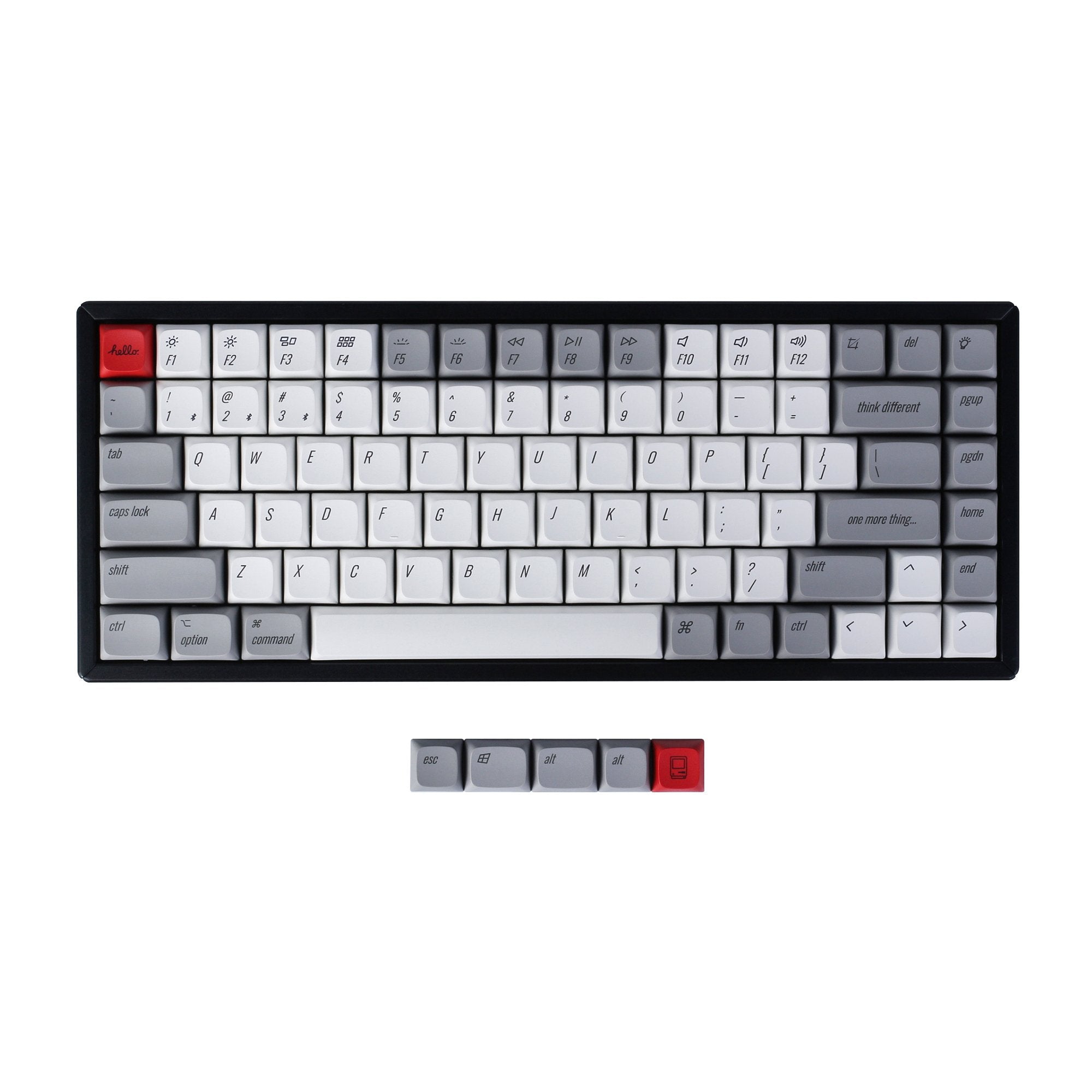 Keychron XDA Profil PBT Retro Tastenkappen-Set
