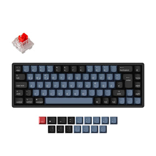 Keychron K6 Pro QMK/VIA kabellose mechanische Tastatur ISO-Layout-Sammlung