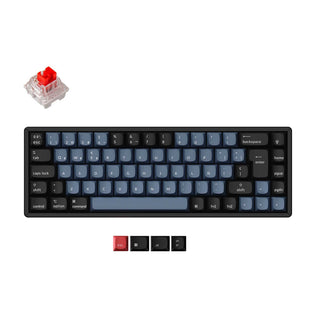 Keychron K6 Pro QMK/VIA kabellose mechanische Tastatur ISO-Layout-Sammlung