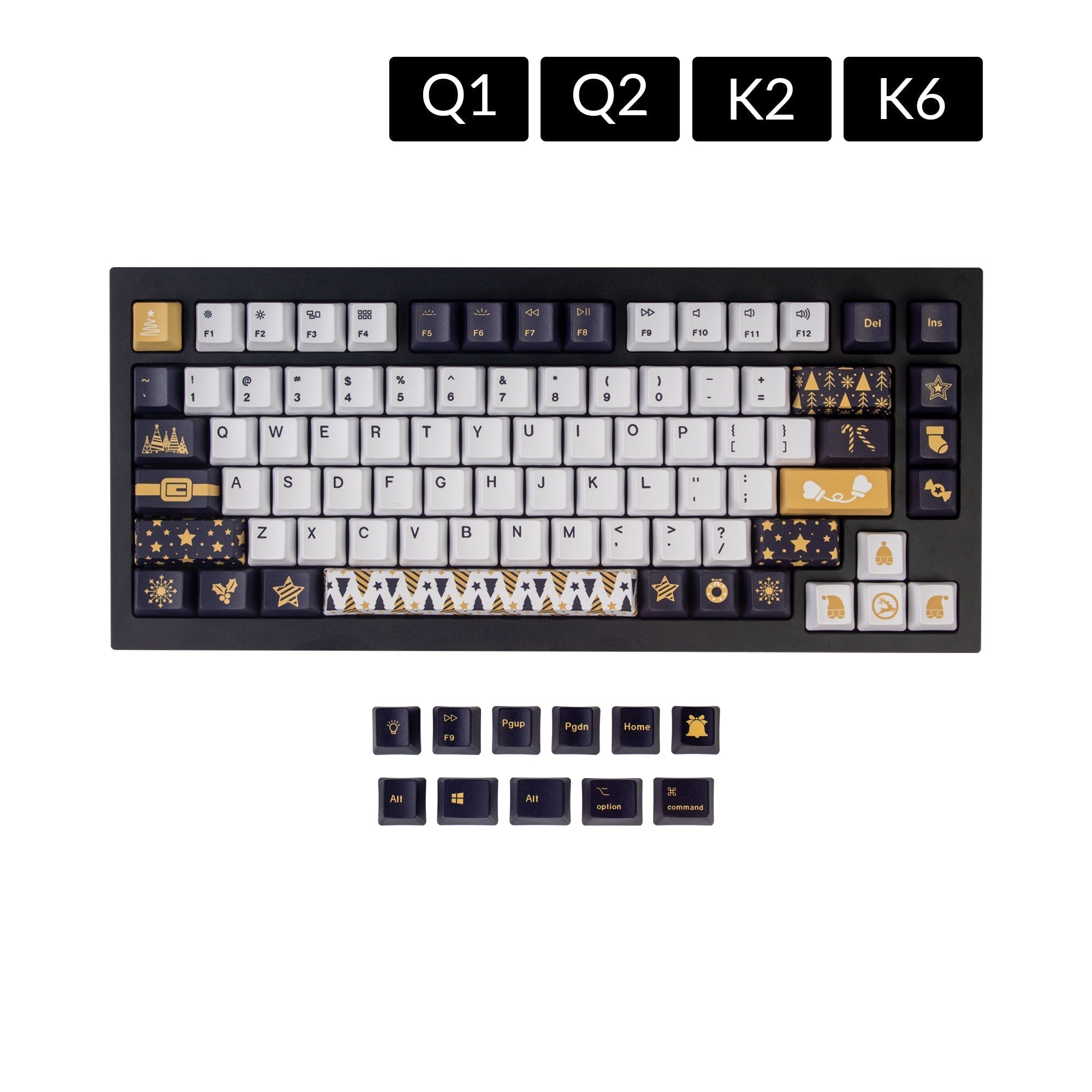OEM Dye-Sub PBT Tastenkappen-Set - Weihnachtsgeschenk