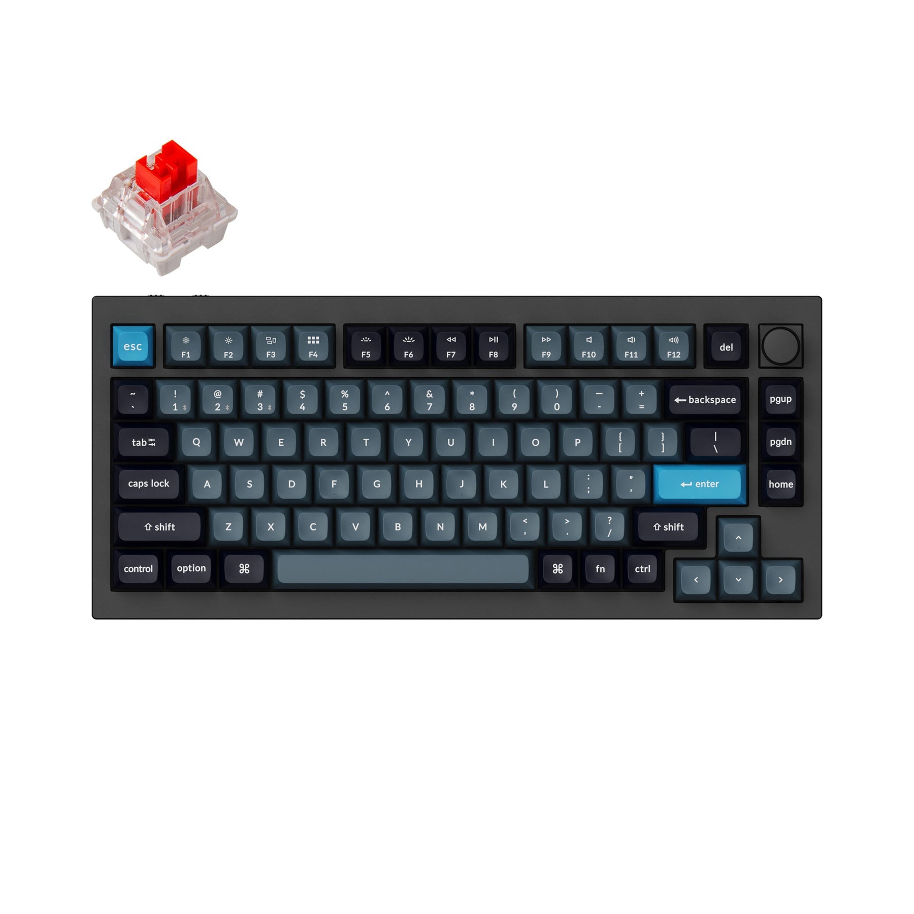 Keychron Q1 Pro QMK/VIA Kabellose benutzerdefinierte mechanische 