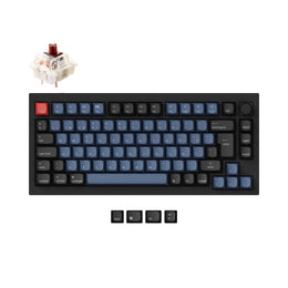 Keychron Q1 QMK Benutzerdefinierte mechanische Tastatur ISO Layout Sammlung