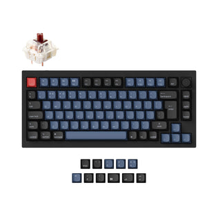 Keychron Q1 QMK Benutzerdefinierte mechanische Tastatur ISO Layout Sammlung