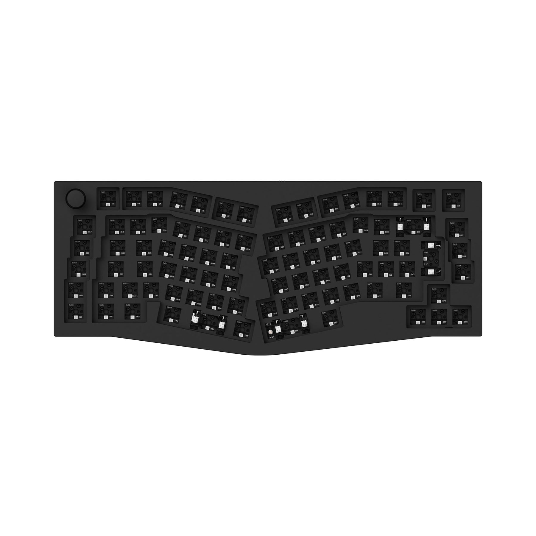 Keychron Q10 (Alice Layout) QMK Custom Mechanical Keyboard ISO Layout