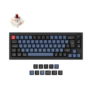 Keychron Q2 QMK Benutzerdefinierte mechanische Tastatur ISO Layout Sammlung