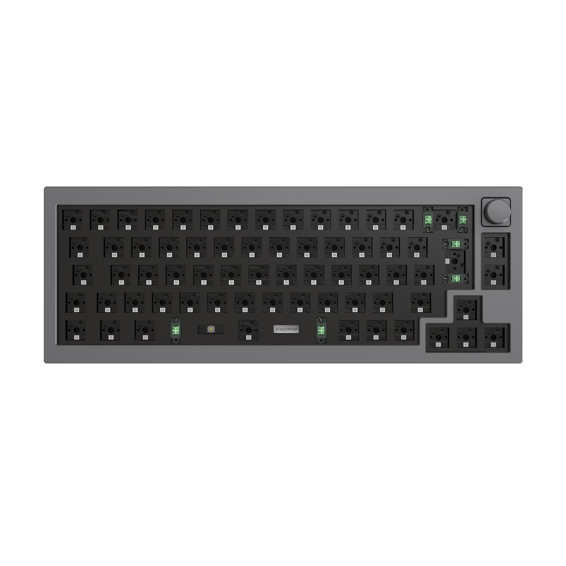 Keychron Q2 QMK Benutzerdefinierte mechanische Tastatur (US-ANSI-Layout)