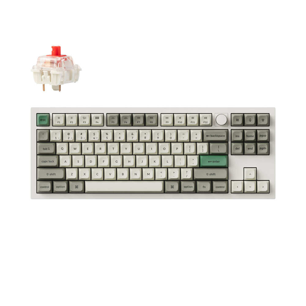 Keychron Q3 Max QMK/VIA Wireless Custom Mechanical Keyboard(US 