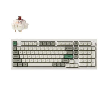 Keychron Q5 Max QMK/VIA Wireless Custom Mechanical Keyboard (US ASIN Keyboard)