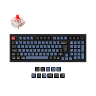 Keychron Q5 QMK benutzerdefinierte mechanische Tastatur ISO-Layout-Sammlung