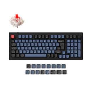 Keychron Q5 QMK benutzerdefinierte mechanische Tastatur ISO-Layout-Sammlung