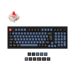 Keychron Q5 QMK benutzerdefinierte mechanische Tastatur ISO-Layout-Sammlung