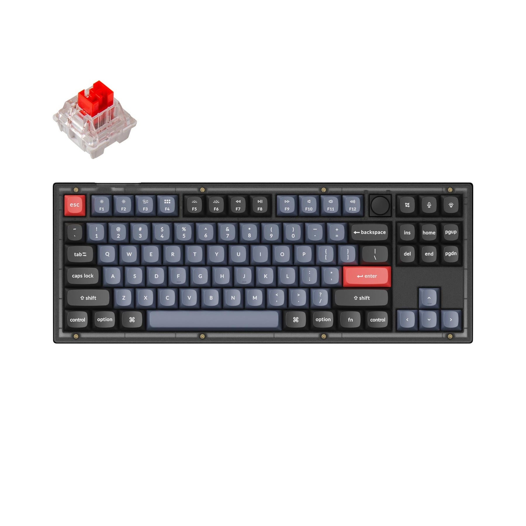 Keychron V3 QMK Custom Mechanical Keyboard (US ANSI Layout 