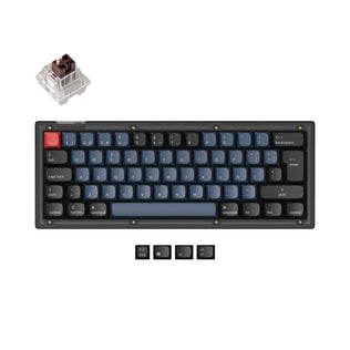 Keychron V4 QMK Benutzerdefinierte mechanische Tastatur ISO Layout Sammlung