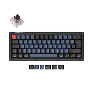 Keychron V4 QMK Benutzerdefinierte mechanische Tastatur ISO Layout Sammlung