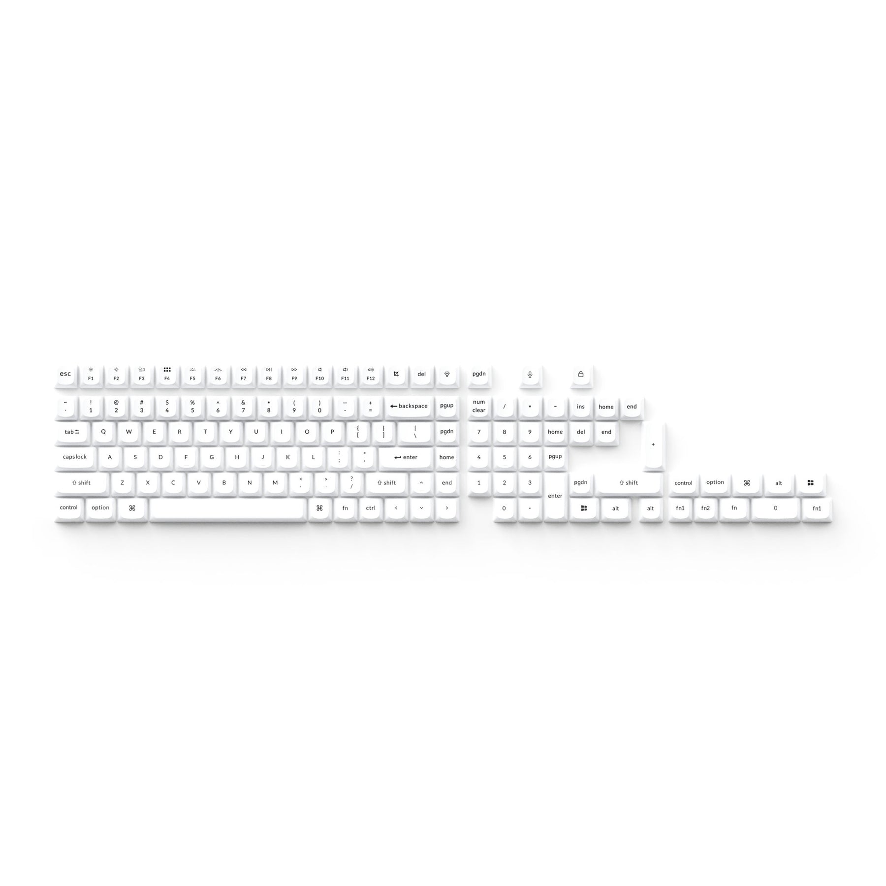 Double Shot PBT OSA Komplettes Keycap-Set