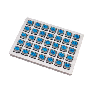 MX-style low-profile Gateron mechanical switch blue