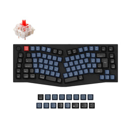 Keychron Q10 (Alice Layout) QMK Benutzerdefinierte Mechanische Tastatur ISO Layout Sammlung