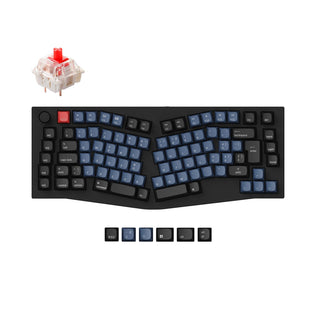 Keychron Q10 (Alice Layout) QMK Benutzerdefinierte Mechanische Tastatur ISO Layout Sammlung