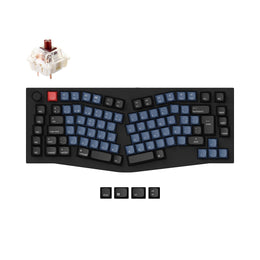 Keychron Q10 (Alice Layout) QMK Benutzerdefinierte Mechanische Tastatur ISO Layout Sammlung