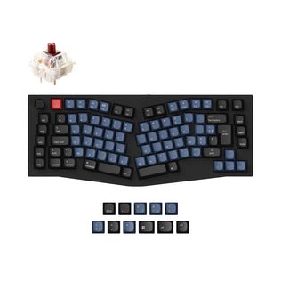 Keychron Q10 (Alice Layout) QMK Benutzerdefinierte Mechanische Tastatur ISO Layout Sammlung